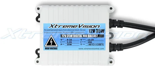 Miniatura 4 de XtremeVision H1 10K 35W AC Xenón Paquete - Bombilla de faro de Xenón con balasto de AC delgado - 10000K Azul Oscuro - Bombillas de Xenón - 1 par