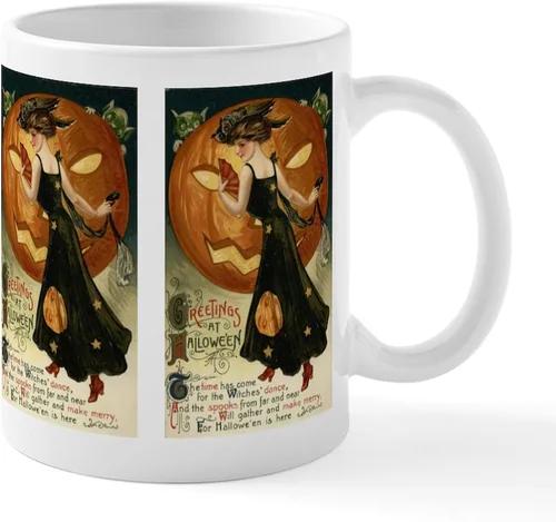 Miniatura 32 de CafePress Sincere Pumpkin Patch Mug Taza de café de cerámica de 11 oz (11.0 fl oz)