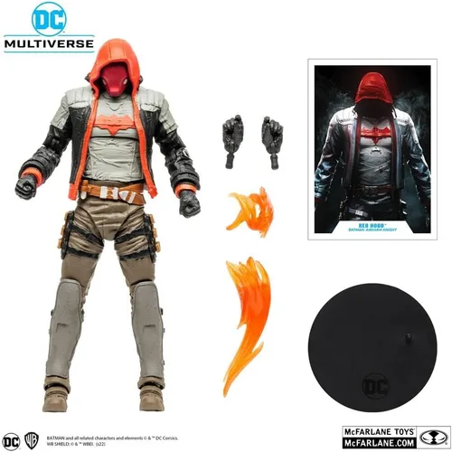 Miniatura 3 de McFarlane Juguetes - Figuras DC Gaming de 18 cm WV8 - Capucha Roja