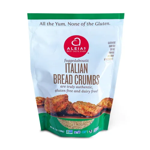 Miniatura 10 de Aleia's - Pan rallado italiano sin gluten, 13 onzas (paquete de 2), empanado para pollo, albóndigas y más, sin OMG, sin lácteos, bajo en sodio