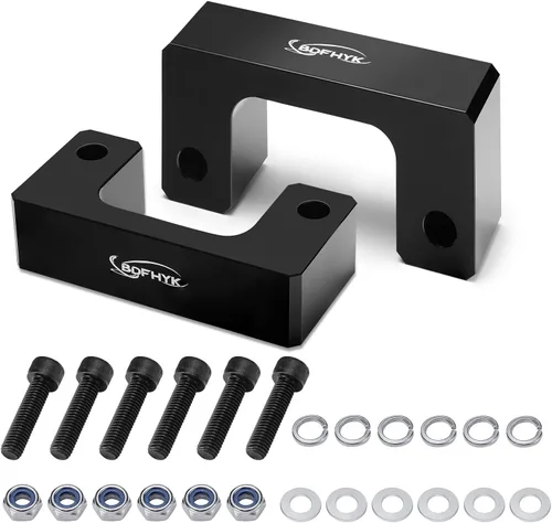 Miniatura 11 de BDFHYK Kits de elevación de nivelación delantera de 1 pulgada, espaciadores de elevación de puntales de resorte de suspensión, compatibles