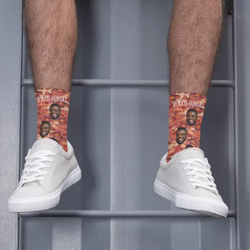 Miniatura 6 de Calcetines con fotos personalizados actualizados con caras - Imprime tu imagen, foto - Regalos divertidos personalizados para hombres y mujeres