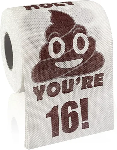 Miniatura 17 de Decoraciones de cumpleaños número 13 para niños y niñas, ideas de regalos de 13 años para él y ella, rollo de papel higiénico de broma divertida, 13