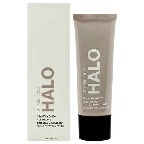 Miniatura 17 de Smashbox Halo Healthy Glow Tinted Moisturizer with SPF 25 24-Hour Hydrating Buildable Coverage with a Natural Dewy Finish, Hyaluronic Acid &