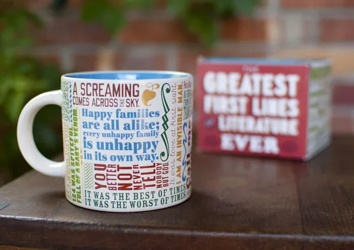 Miniatura 4 de Tazas literarias del gremio de los filósofos desempleados - viene en una divertida caja de regalo