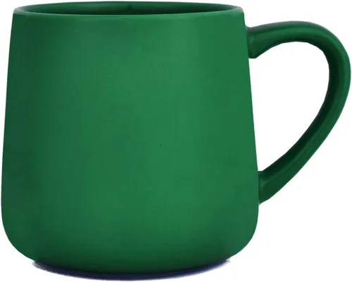 Miniatura 18 de Bosmarlin Juego de 2 tazas de café de cerámica brillante, taza de té para oficina y hogar, 18 onzas, adecuadas para lavavajillas y microondas