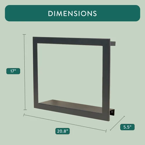 Miniatura 8 de Modern Sprout Smart Growframe - Soporte para plantas montado en la pared con luz LED de cultivo - Control inteligente por aplicación - Marco