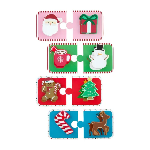 Miniatura 2 de Mud Pie Juego de rompecabezas navideño para niños