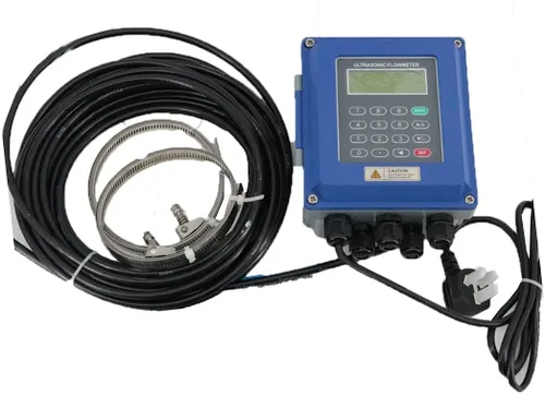 Miniatura 2 de Medidor de flujo ultrasónico con tubo de tarjeta SD de diámetro DN25mm a DN100mm precisión ±1% interfaz RS485