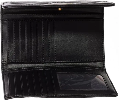 Miniatura 4 de Michael Kors Jet Set Travel - Cartera triple grande de cuero vegano