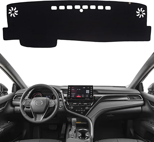 Miniatura 12 de Alfombrilla Cobertora para Salpicadero Compatible con Toyota Sienna 2010-2004 (Sin Modelos HUD), Alfombrilla Antirreflejos para Salpicadero