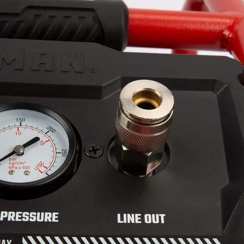 Miniatura 9 de Craftsman - Compresor de aire, 3 galones, 1,5 HP Max 155 Psi, sin aceite, portátil, color rojo, modelo CMXECXA0200341