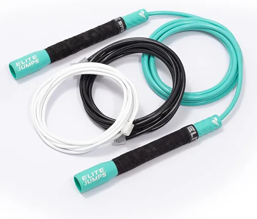 Miniatura 11 de Elite Jumps The Freestyle Rope - Cuerdas de salto de PVC para fitness, cuerdas de salto para adultos de primera calidad para fitness, cuerda de Rojo