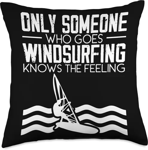 Miniatura 4 de Windsurfing Surfing Board Water Sports Throw Pillow