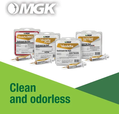 Miniatura 6 de MGK - 2822 - Vendetta Cebo Gel Cucaracha - Insecticida - 4 x 30G, Blanco