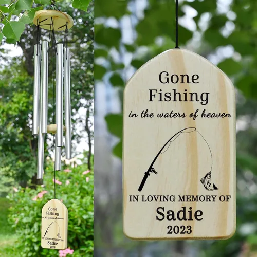 Miniatura 7 de Campanillas de viento conmemorativas para la pérdida de la madre, regalo de condolencias en memoria de mamá
