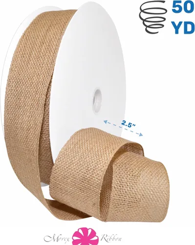 Miniatura 2 de Morex Ribbon - Cinta de arpillera con alambre