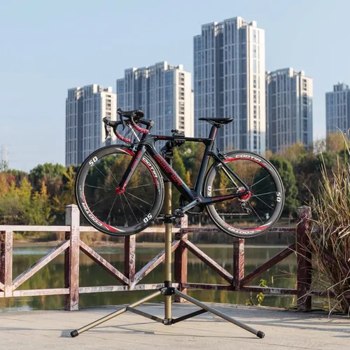 Miniatura 2 de CXWXC Soporte para reparación de bicicletas 40kg - Soporte para bicicletas E para mantenimiento, soporte de trabajo - Soporte de reparación