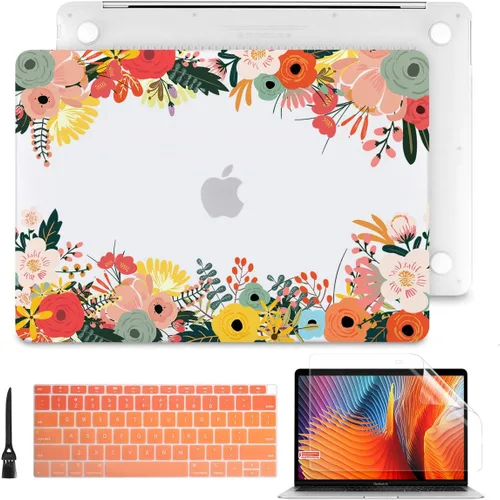 Miniatura 33 de Batianda - Carcasa rígida protectora de plástico transparente y mate para MacBook Pro (2019, 2018, 2017, 2016) de 13 pulgadas, modelo A2159, A1989