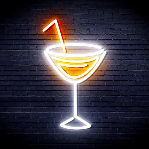 Miniatura 14 de AdvPro Seco Martini Flex Silicona LED Neon Sign - Azul - st16s32-fnu0207-b