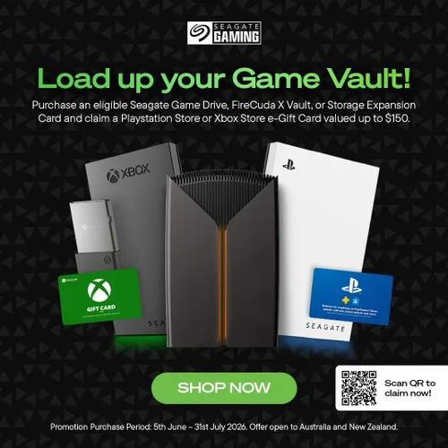 Miniatura 4 de Seagate Game Drive PS5 NVMe SSD para PS5 1TB unidad interna de estado sólido - PCIe Gen4 NVMe 1.4, licencia oficial, hasta 7300MB/s con disipador