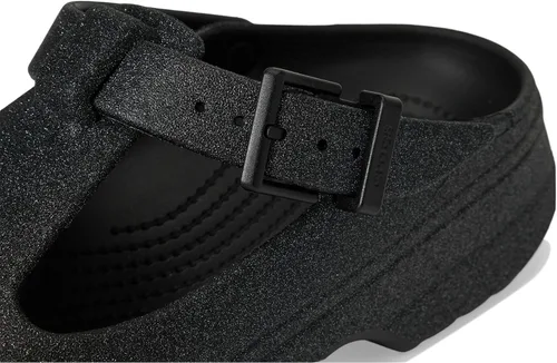 Miniatura 6 de Crocs Zuecos clásicos Mary Jane para mujer negro con brillo