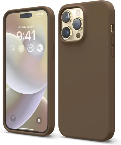 Miniatura 28 de elago Funda compatible con iPhone 14 Pro Max, de silicona líquida, funda protectora de cuerpo completo, a prueba de golpes, funda delgada