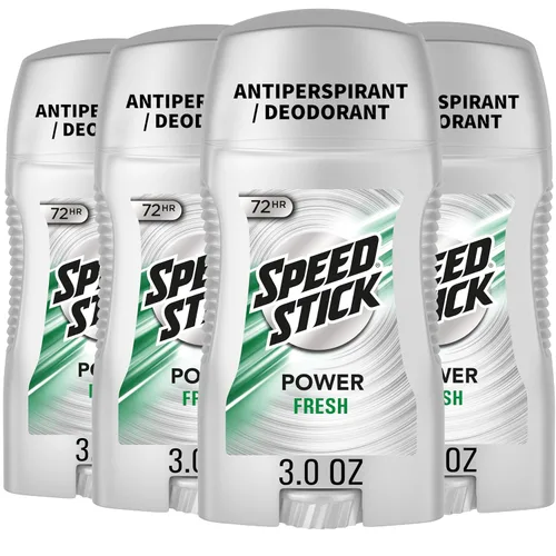 Miniatura 9 de Speed Stick Desodorante para hombre, fresco, 3 onzas, paquete de 4