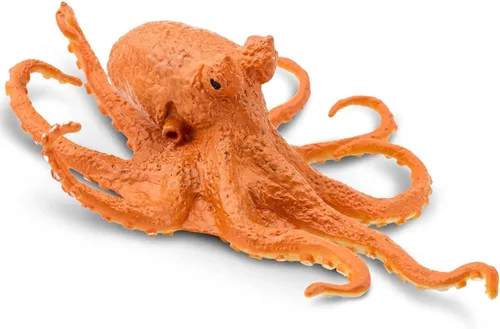 Miniatura 5 de Safari Ltd. Figura de pulpo – Figura detallada de plástico de 5 pulgadas – Divertido juguete educativo para niños, niñas y niños a partir de 3 años