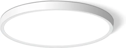Miniatura 10 de Lámpara de techo LED de montaje empotrado, lámpara de techo LED moderna de 9 pulgadas, 18 W, 5000 K, luces de techo delgadas de perfil bajo