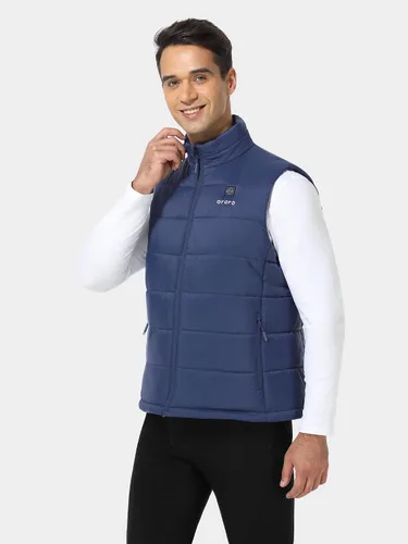 Miniatura 6 de ORORO - Chaleco térmico ligero con batería, para hombre