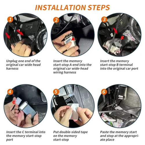 Miniatura 3 de Eliminador de parada de arranque automático compatible con Ford Bronco 2021-2025 Auto Start Stop Eliminator/Delete/Disable/Canceller Cable