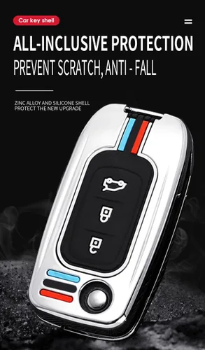 Miniatura 6 de Funda para llavero Renault Kadjar Koleos Sandero Stepway Funda para llave de llave Accesorios Protector 3 botones