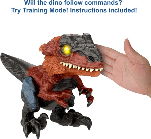 Miniatura 4 de Jurassic World Dominion Uncaged Ultimate Pyroraptor Dinosaur Toy - Figura de acción con movimiento y sonido interactivos