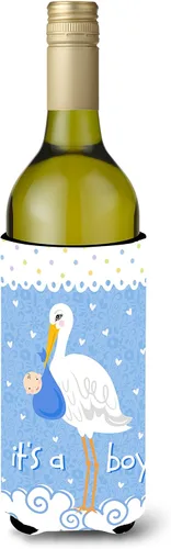 Miniatura 34 de Caroline's Treasures VHA3003LITERK Let's Adventure Glamping Trailer Botella de vino Hugger Botella Enfriador Manga Abrazador Lavable a Máquina
