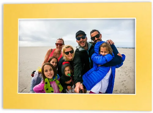 Miniatura 43 de 8.5x11 Mat for 11x14 Frame - Precut Mat Board Acid-Free Brown 8.5x11 Photo Matte Made to Fit a 11x14 Picture Frame, Premium Matboard for Family