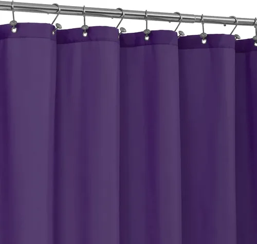 Miniatura 14 de ALYVIA SPRING - Forro de tela impermeable para cortina de ducha, cortina de tela lavable para baño - Tamaño estándar 72 x 72, azul
