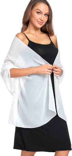 Miniatura 37 de Chales/mantones de gasa suave para vestidos, accesorios de mujer