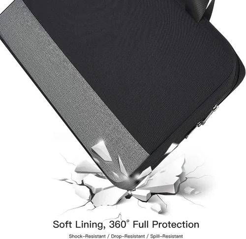 Miniatura 6 de Funda para laptop de 17.3 pulgadas, para hombre y mujer, TSA para HP Envy 17/Pavilion 17/OMEN 17, Dell G3 G7 17.3/Inspiron 17, Acer Aspire 17, Negro