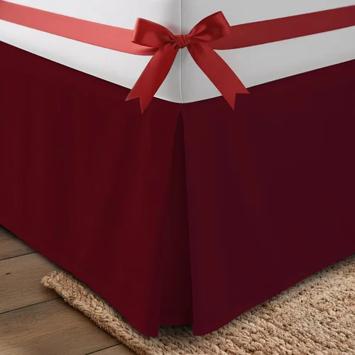 Miniatura 23 de Utopia Bedding Falda para cama individual – Paquete de 20 – Volantes plisados cuádruples suaves – Fácil ajuste con caída a medida de 15 pulgadas