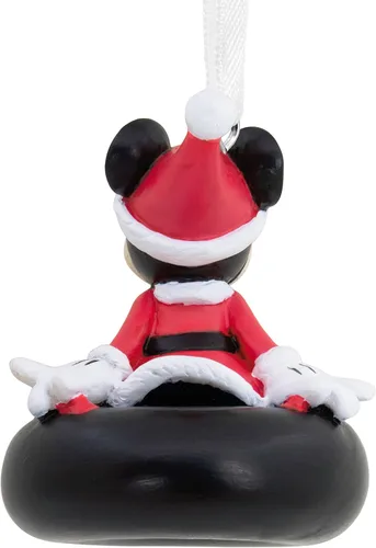 Miniatura 2 de Hallmark - Adorno navideño colgante de Minnie Mouse de Disney en tubo de nieve