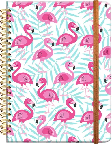 Miniatura 9 de Cuaderno de escritura en espiral a rayas, diario universitario forrado de tapa dura A5 para mujeres y niñas, encuadernación fuerte de doble alambre