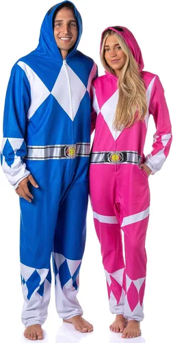 Miniatura 6 de INTIMO Power Rangers - Traje de pijama de una pieza para hombres y mujeres