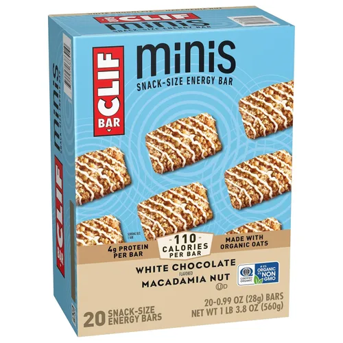 Miniatura 10 de Clif Bar - Barras energéticas, 160173, Macadamia de chocolate blanco, 1