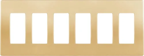 Miniatura 70 de ENERLITES Placas de pared decorativas sin tornillos, cubiertas de tomacorrientes seguras para niños, tamaño de 4 posiciones, 4.68" H x 8.30" L, Negro
