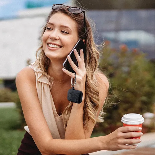 Miniatura 5 de Lerobo para Funda AirPod, Funda de 2ª y 1ª Generación, Funda Protectora Completa con Grabado de Flores Compatible con Funda de Carga Apple AirPod