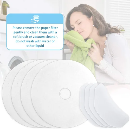 Miniatura 7 de Tatuo 4 Pieces Universal Cloth Dryer Exhaust Filters, Lint Cloth Dryer Replacement, Include Exhaust and Air Intake Filters, Compatible with Magic