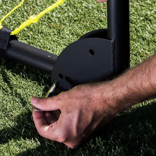 Miniatura 4 de Metas de fútbol de competencia Franklin Sports - Metas de fútbol de acero portátiles para el patio trasero - Meta de fútbol para adultos y jóvenes