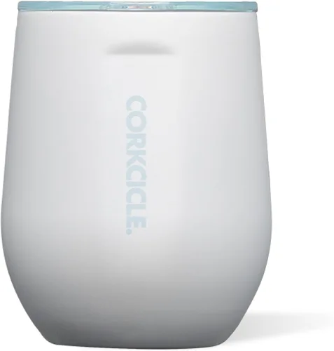 Miniatura 21 de Corkcicle Vaso de Vino Aislado sin Tallo - Mantiene las Bebidas Frías 6 Horas y Calientes 3 Horas - Acero Inoxidable - Fácil Agarre - Regalo