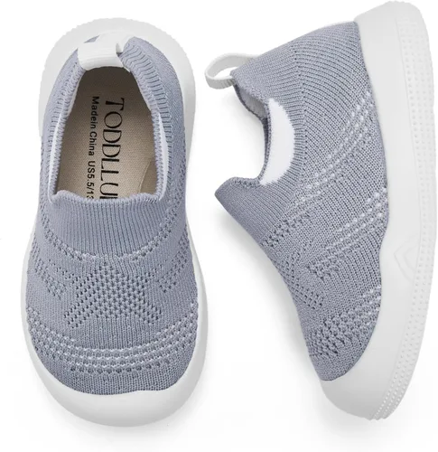 Miniatura 5 de TODDLLUBY Baby Socks Shoes Breathable Infant Non Slip Walking Sneakers